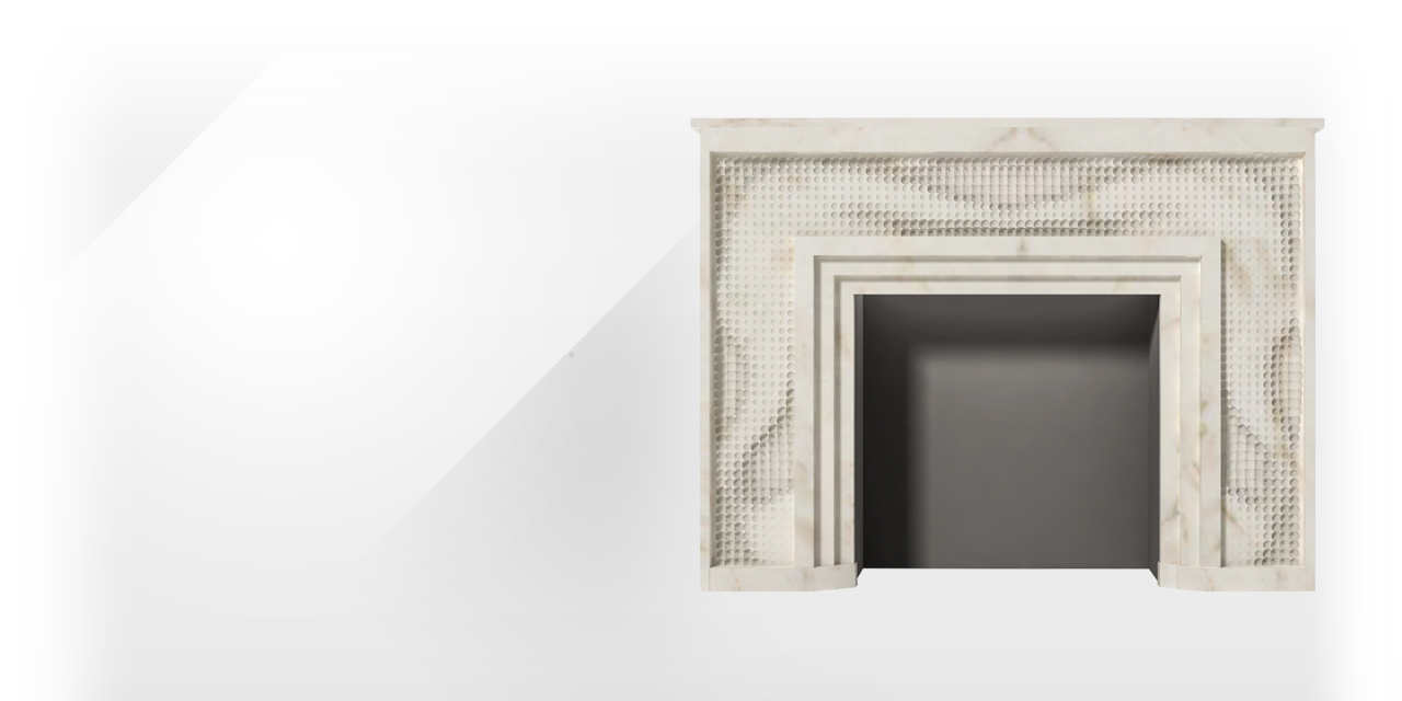 Maison & Maison, designer et créateur de modèles exclusifs de cheminées en marbre,   présente un nouveau modèle futuriste sur mesure : Soundwave