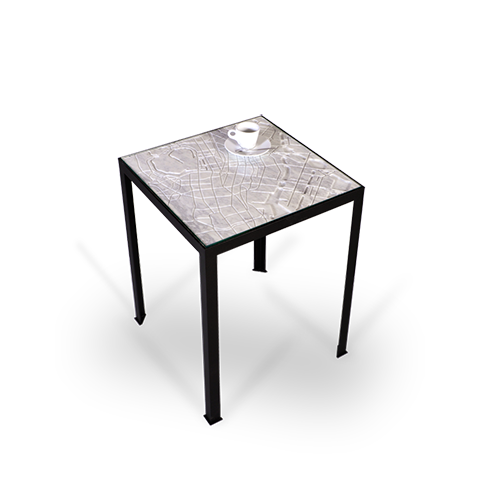 Maison & Maison, designer et créateur en marbre,  présente sa collection CITY de table basse et d'appoint en marbre sur les grandes villes du monde : Tokyo